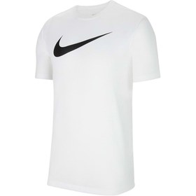 Resim Nike M Nk Df Park20 Ss Tee Hbr Dri-Fit Park T-Shirt CW6936 Erkek T-Shirt BEYAZ 