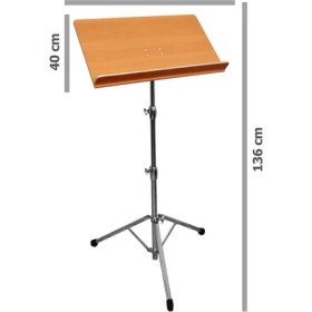 Resim Nota Sehpası Profesyonel Ceviz Ağacı XNS22WN 