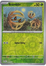 Resim Bramblin Reverse Holo 020/162 - Temporal Forces - Pokemon Kartı Mint 