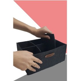 Resim Çekmece Dolap İçi Düzenleyici 3x2 Cm Gri 