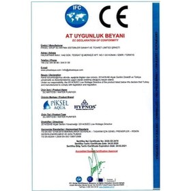 Resim Piksel Aqua Su Arıtma Cihazı Hortumu 5 Metre 