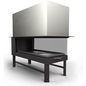 Resim Schömne Asansörlü Epi Çelik Şömine Haznesi 70'Lik 