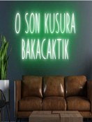 Resim Twins Led O Son Kusura Bakacaktik Yazılı Neon Tabela Yeşil Model:model:19343366 Yeşil 