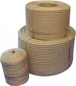 Resim izmir Bitpazarı Jüt Halat Dekor Ipi 6 Mm 25 Metre Ip Halat Ip Hasır Ip Jüt Kendir Ip Jüt Çuval Ip 