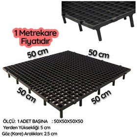 Resim Güvercin Kümes Taban Izgarası 1 M2 4 Adet Tavuk Taban 