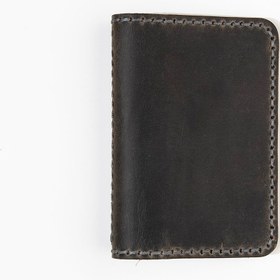 Resim Niki Leather Hakiki Deri Ruhsat Kabı - Lacivert 