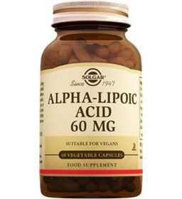 Resim Solgar Alpha Lipoic Acid 60 MG 60 Kapsul 
