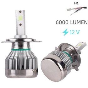 Resim Drstuningistanbul Led Far Ampulü H1-3500Lmx2-30W-12V Buz Mavisi / Laam700 