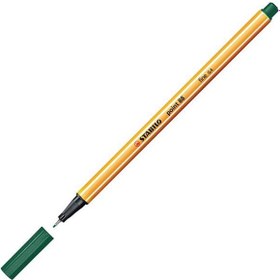 Resim Stabilo Keçe Uçlu İnce Kalem 88 Point 0.4 MM Çam Yeşili 88/53 