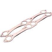 Resim Sharplace 327 305 350 383 Sbc Oval Port Bakır Başlığı Egzoz Contası Contası (Yurt Dışından) 