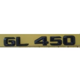 Resim Mercedes Uyumlu Yazı Gl 450 Siyah 