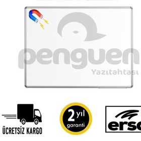 Resim Penguen Alü Çer. Duvara Monte Manyetik Yazı Tahtası Beyaz 100X140 
