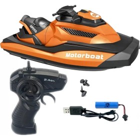 Resim Motorboat 2.4 Ghz Kumandalı Full Fonksiyon Jet Ski - S00003328 