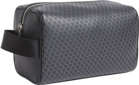 Resim Calvin Klein AOP DOPP KIT Erkek Siyah El Çanta 