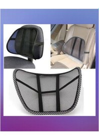 Resim Ortopedik Terletmez Bel Desteği Minderi Ofis Sandalye Koltuk (476729889) 