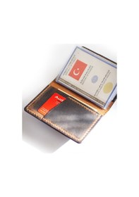 Resim Kişiye Isme Özel Deri Araç Ruhsat Kılıfı Kabı Camel (505980333) 