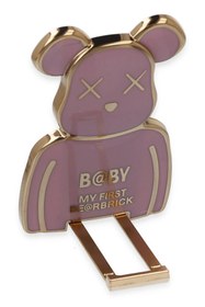 Resim Allians Sevimli Mor Astro Ayıcık, Yumuşak ve Rahat Uyku Arkadaşı 