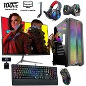 Resim Izoly ASX25437 i5-3470 16 GB 256 GB SSD RX550 4 GB 24" Free Dos Masaüstü Oyuncu Bilgisayarı 