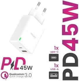 Resim iPhone 17 uyumlu ve Note 45W PD Çift Port Adaptör, 045GNXV96 