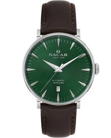 Resim Nacar SAFİR CAM KLASİK KAHVERENGİ ERKEK KOL SAATİ NC34-29B640-ANL2 