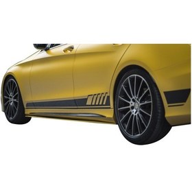 Resim Mercedes C Serisi W205 2015-2018 Amg Yan Marşpiyel Altı Lip Pl 