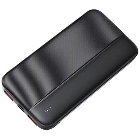 Resim Dexim Dc01 10.000 Mah Superslim Led Işıklı Powerbank - Siyah siyah 