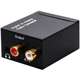 Resim MAXGO 2161 Dijital To Analog 3.5mm Optik Ses Tos Çevirici Dönüştürücü Adaptör 