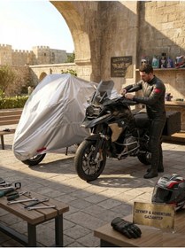 Resim One Vıp Sale Honda Goldwing Gl 1000 Arka Çanta Uyumlu Bağlantı, Kilit Uyumlu Gri Model:onevipsalemotor12027 
