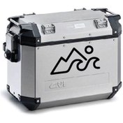 Resim Ogec Worx Dağ Desenli Motosiklet Çanta Sticker Etiket Modeli - 2 