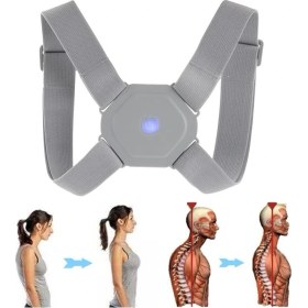 Resim Melek Store Sensörlü Dik Duruş Korsesi Şarjlı Titreşimli 