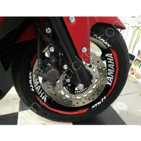 Resim Motosiklet Jant Şeridi Yamaha Nmax Sağ-sol/ön-arka-142 
