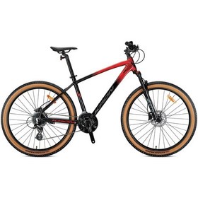 Resim Kron XC150 27,5 Jant 17K 24 Vites H.disk Dağ Bisikleti Siyah Kırmızı 