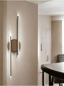 Resim Sare Aplik Modern Tasarım Kahverengi Gün Işığı Ledli Banyo - ... Kahverengi 