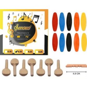 Resim Piramid 0.20 Bağlama Teli + Burgu Seti + Tezene Seti + Eşik 