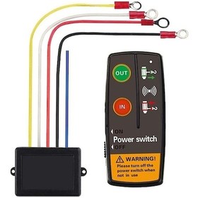 Resim Suntek Kablosuz Vinç Uzaktan Kumanda Seti Onarım, 12v-24v, Atv & Kamyon İçin, Kolay Kurulum 