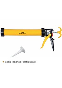 Resim 5119 Profesyonel Plastik Gövde Sosis Tabanca 600 Ml 