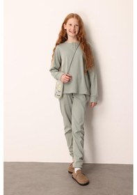 Resim Mayoral Pueril Çocuk Fitilli Pijama Takımı - Pueril - Haki - 8 Yaş - 9999-haki-8 Yaş 