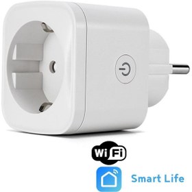 Resim Genel Markalar Akım Korumalı Priz Wi-fi Tuya Destekli Akıllı Priz 