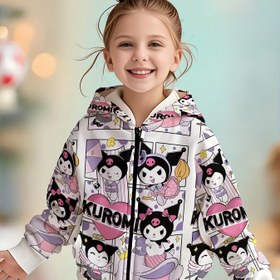 Resim Sanrio for kuromi 3D Baskılı Kapüşonlu Üst - Sevimli Çizgi Film Karakter Tasarımı, Kız ve Erkek Çocuklar için Uzun Kollu Fermuarlı Sweatshirt, İlkbahar/Sonbahar Günlük Sokak Giyimi, Mükemmel Tatil Hediyesi, Seyahat ve Dış Mekan Kombinleri, Şirin Kapüşonlu Üst, Eğlenceli Tasarım, Rahat Kesim, Kız Çocuk Kapüşonlu Üst, Kız Çocuk Bluz, Kız Çocuk Kazak, Kız Çocuk Bluzları, Kız Çocuk Kazakları, Kız Çocuk Giysileri, Kız Çocuk Kazak, Kız Çocuk Giyim, Kız Çocuk Sweatshirt, Kız Çocuk Fermuarlı Bluz 