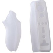 Resim Ostent Yumuşak Silikon Kapak Kılıfı Cilt Kılıfı Nintendo Wii Remote Nunchuk Kontrol Cihazı Uyumlu:beyaz Newway 
