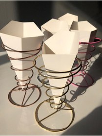 Resim SMH Bubble Waffle, Kızartma Tutucu Raf Standı| Bubble waffle,kızartma kutusu hediyeli 