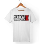 Resim Alfa Tshirt Red Dead Redemption Çocuk Beyaz Tişört 