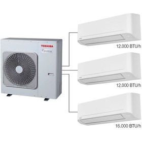 Resim Toshiba 3M Multi Split Klima 12.000+12.000+16.000 BTU/h 