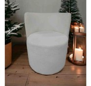 Resim Beylerbeyi Relax Teddy Beyaz Berjer , Emzirme Koltuğu, Tekli Koltuk 