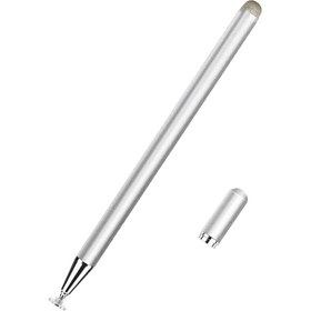 Resim Microcase Universal Telefon Tablet Ipad 2in1 Disk Uçlu Stylus Pen Dokunmatik Kalem - Al3466 