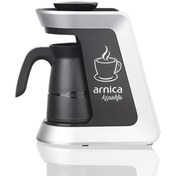 Resim Arnica Köpüklü Pro Türk Kahve Makinesi Silver IH32041 
