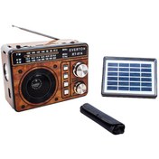 Resim Everton Rt-814 Solar Panelli Müzik Kutusu.Fm Radyo. Usb. Sd. Aux. Everton