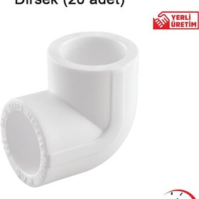 Resim Fırat 25 Mm * 90 Derece Pprc Dirsek (20 Adet) 