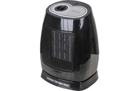 Resim Simtech Fanlı Seramik Isıtıcı 1500 W Yüksek Verim Enerji Tasarruflu Siyah Renk 