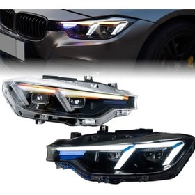 Resim Boostzone BMW F30 (2011-2015) G20 LCI Dizayn Far Halogen Uyumlu 